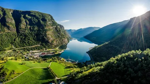 Flåm и Аурландс-фьорд
