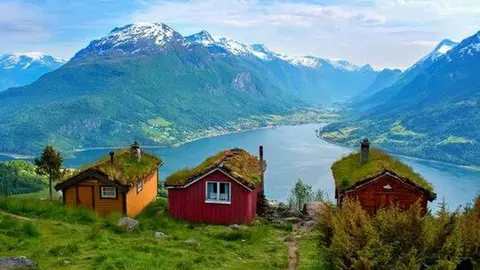 Панорама региона Nordfjord