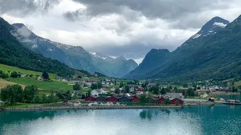 Olden среди гор